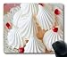 Produktbild Speisen und Getränke Lebensmittel Sweet Meringue weiß Dessert rutschfeste Gummi Gaming Mauspad Größe 22,9 cm (220 mm) X 17,8 cm (180 mm) X 1/8 (3 mm)