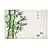 Produktbild Rrfwq Grüne Pflanze Dekor asiatische Aquarellmalerei Bambus Bad Teppiche Rutschfeste Fußmatte Boden Eingangsbereiche Indoor Haustür Matte Kinder Badematte 60x40 cm Bad Zubehör