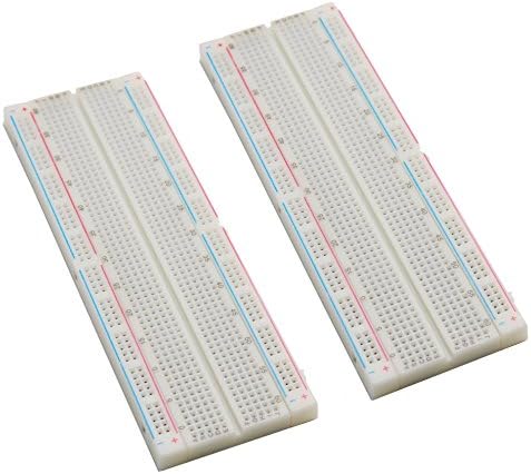 2pcs 830 Points Experiment Solderless Breadboard with Double Sided Tape for arduino / raspberry pi