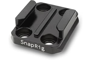 PROAIM SnapRig Buckle Compatible with Camera, Arca-style Quick Release | High-Grade Aluminum Construction | Offers Quick Tripod Mounting (CA202)