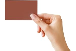 TIKKURILA Colour Chip Paint Tester (7.5cm x 12cm) in Shade: N405 Terracotta