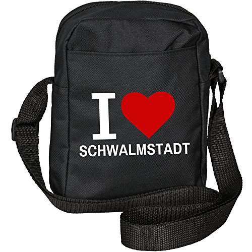 Preisvergleich Produktbild Umhängetasche Classic I Love Schwalmstadt schwarz