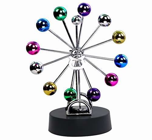BOJIN Planet Kinetic Mobile Desk Toy - Electronic Perpetual Motion