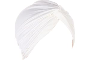 Zhiyao Damen Beanie Turban Baumwolle Kopfbedeckung Schlaf Mütze Multifunktional Kopftuch Indische Turban-Hüte Headwear Head Wraps muslimischen Schal für Haarverlust Alopezie Ausflug Urlaub 2023