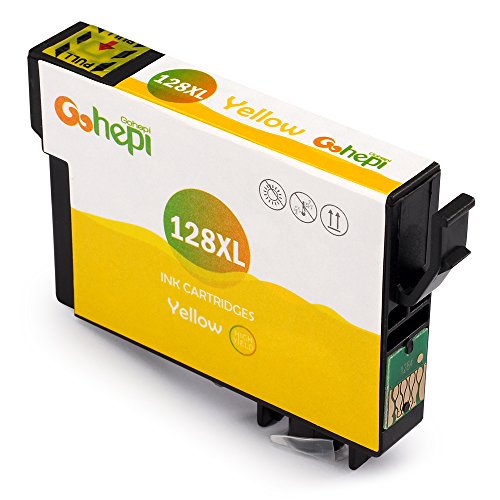 Gohepi T128XL Kompatibel für Tintenpatronen Epson T128 T1281 T1282 T1283 T1284, 4 Schwarz/2 Blau/2 Rot/2 Gelb 10er-Pack Arbeiten mit Epson Stylus SX235W SX445W SX130 SX125 SX420W S22 SX425W SX230 SX430W SX435W SX440W Patronen, Epson Stylus Office BX305F BX305FW Plus BX305FW Patronen - 6