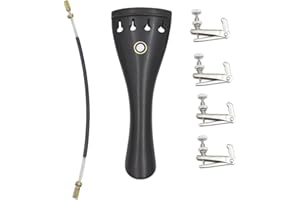 TENPAC Violin Saitenhalter, Violine Feinstimmer, Violin Instrument Part -Rust für 4/3 4/4 Violin Instrument Musikinstrument