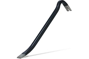 CCLIFE Levier à ongles en acier spécial, fer à ongles, barre droite, effet de levier optimal, résistant à la flexion