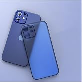 bbtech Iphone 11 Uyumlu 0,2 Mm Pp Buzlu Ultra Ince Sert Silikon Kamera Korumalı Kılıf;Mavi