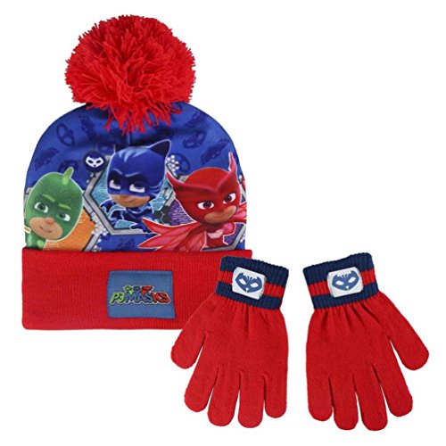 bobble hat and gloves set