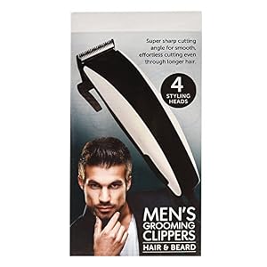 Professional Men's Hair Grooming Clippers Trimmer Kit Comb Scissors Beard Shape Sharp Cutting Angle Smooth Effortless… - Image 4