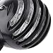 Generic 5" Motorcycle Metal Scalloped Headlight Grill For Harley Chopper gold - black RS.4780.00
