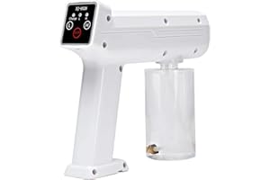 0BEST Pulvérisateur à Vapeur désinfectant, 300 ML Nano atomiseur Portable Rechargeable de avec brumisateur réglable à Faible Bruit pour la Maison, Le Bureau, l'école ou Le Jardin (300ml)