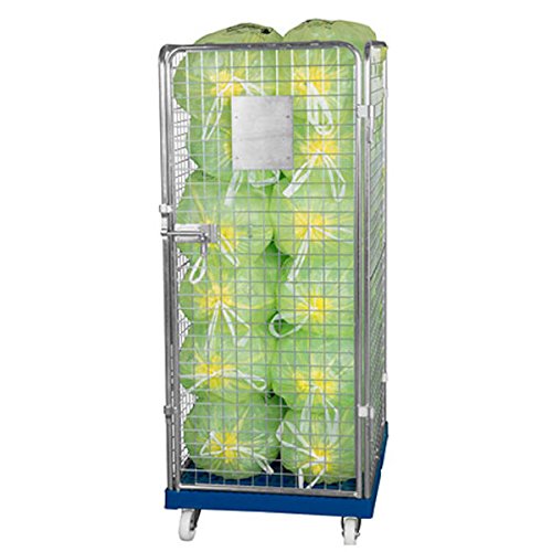 Preisvergleich Produktbild Gelbe Säcke Wagen Rollbehälter 1600 mm VZB