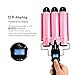 CkeyiN ® 32mm 3 Barrels Temperature Adjustable Ceramic Wave Curling Tongs Wand Iron Curler Hair Styling Tool with LCD Display Heat-resistant Glove