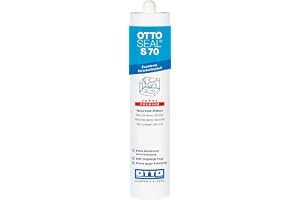 OTTOSEAL S 70 premium naturstenssilikon 310 ml patron C80 pärlgrå