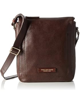The Bridge Plume Mix Uomo Umhängetasche Leder 26 cm