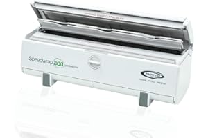 WRAPEX PROWRAP | Speedwrap 300MM Dispenser - Simplify Kitchen Wrapping with Single Press Cut for Cling Film, Foil & Baking Parchment, Hygienic Solution