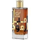 Lattafa Ameer Al Oud Intense Oud for Unisex Eau de Parfum Spray, 3.4 Ounce