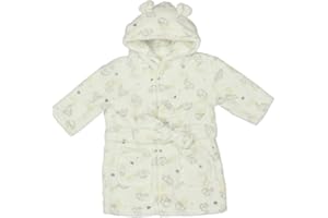 Bamu Peignoir à capuche unisexe en flanelle douce et polaire pour bébé de 0 à 24 mois