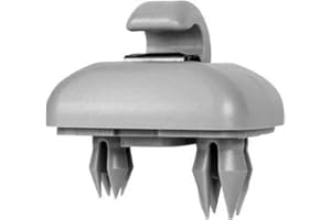 GoolRC Auto Sun Visor Clip Hook Bracket Hanger compatibile con Audi A1 A3 A4 A5 Q3 Q5(8E0 857 562) A7 B6 B7 B8 S4 S5