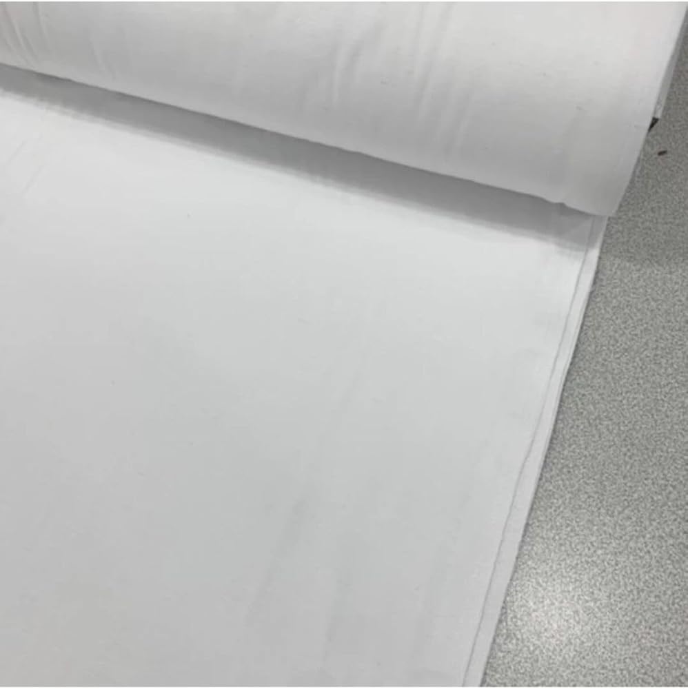 Bebek Özel Bir Metre%100 Pamuklu Poplin Kumaş Beyaz Renkli 240 Cm Eninde (100X240 CM)