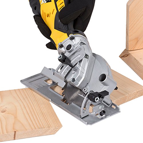 Powerplus Kreissäge 600 W inkl. Sägeblatt – Minikreissäge Holzkreissäge - 9