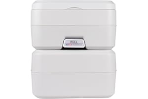 Seaflo LIGHTEU Inodoro portátil 12L/18L/20L RV Camping Caravana al Aire Libre