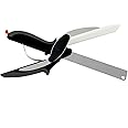 SystemsEleven Clever Cutter 2-in-1 Knife & Cutting Board Scissors