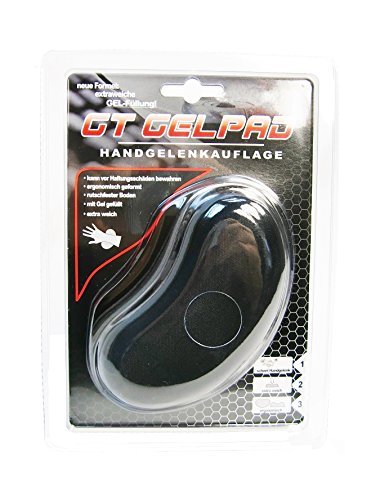 GlideTapes GT Gelpad Handballenauflage schwarz ergonomisch
