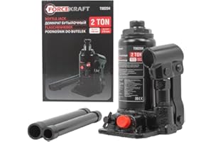 ‎FORCEKRAFT Hydraulischer Stempelwagenheber 2t 148-278mm für den privaten und professionellen Einsatz