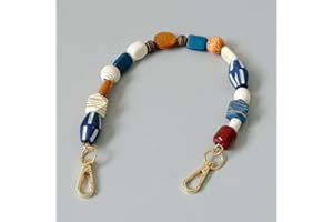 KMERCE Maniglia di borsa, manico per borsa vintage, catena da donna, cordino catena di ricambio per borsa, catena per cellulare, tasca, lunghezza 36 cm (2)