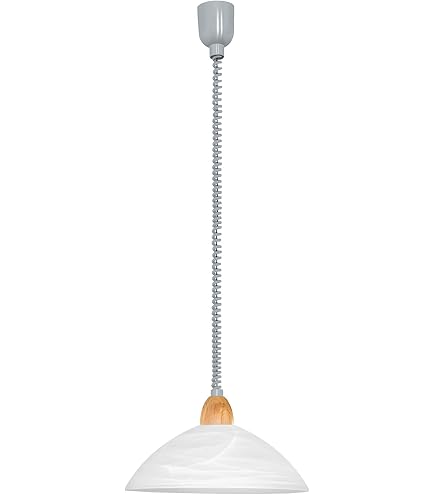 Black & Copper Metal Rise & Fall Vintage Retro Pendant Ceiling Light 430mm Diameter 1 X Es E27 Lamp Bulb Required Not Included Ideal For Above Dining Table Breakfast Bar