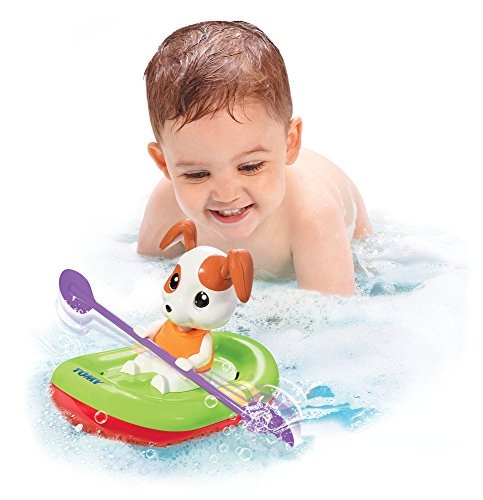 Tomy Wasserpsielzeug „Paddy der paddelnde Welpe“ – hochwertiges Badewannenspielzeug – ab 10 Monate - 4