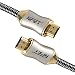Produktbild NPET GOLD 2m HDMI Kabel HDMI 2.0 / 1.4a (Neuster Standard) Ultra HD 4K 3D PS4 Full HD 1080p 2160p ARC Highspeed mit Ethernet