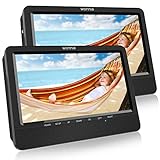 🌹 【Diseño Portátil】🌹 El reproductor de DVD portátil con doble pantallas, es genial para la familia que tiene dos niños. El diseño portátil y compacto, fácil de llevar, perfecto para el viaje en coche, tambiém adecuado disfrutar de videos con su familias y amigos en casa. Como un regalo para su hijos, el Wonnie Reproductor traerá un tiempo feliz.