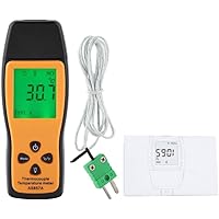 SMART SENSOR AS857 Digitales Thermoelement Thermometer, Hochpräzises Temperaturmessgerät mit K Typ und LCD…