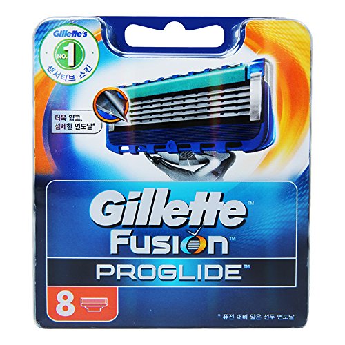 Gillette Fusion Proglide 8-Pack Razor Blades 100% ORIGINAL & GENUINE