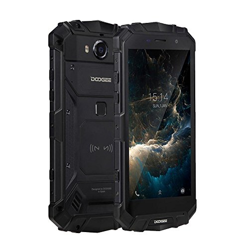 Telefonia Mobile DOOGEE S60 IP68 Impermeabile Android 7.0 4G Memoria RAM 6 GB + ROM 64 GB con Display Grande da 5,2 Pollici