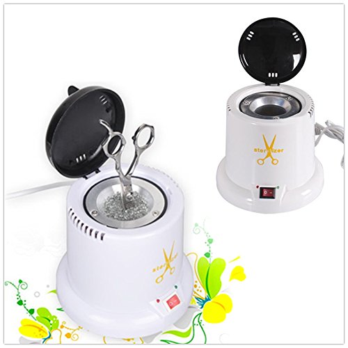 STERILISER WITH QUARTZ SPHERES SALON FOR NAIL ART MANICURE PEDICURE APPEARANCE AND TATTUAGGI STERILIZER 250 DEGREES WITH MICROSPHERES TO STERILISE SCISSORS AND TWEEZERS PROFESSIONAL TOOLS