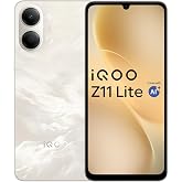iQOO Z11 Lite 44W 5G (Solar Flame, 4GB RAM, 128GB Storage) | 6500mAh Battery with 44W Fast Charging* | Dimensity 6300 with 57