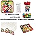 Produktbild uni que Super Mario Party Deko Set für 16 Kinder Geburtstag ( 16 Teller, 16 Becher, 20 Servietten, 1 Tischdecke + 10 Zauberkerzen angeboten ) Kindergeburtstag 2019 Supermario Luigi