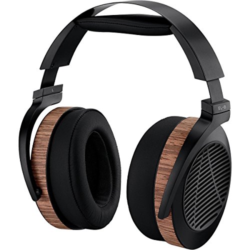 Preisvergleich Produktbild Audeze el-8 Rückseite schwarz, Holz ohraufliegend Stirnband Kopfhörer – Kopfhörer (ohraufliegend, Haarband mit Draht, 10 Hz – 50000, 2 m, Schwarz, Holz)