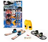finger toys to ride Snowboard and ski fresstyle just like pro does, perform tricks and have a lot of fun