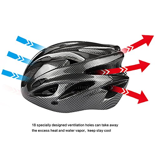 Six Foxes Fahrradhelm, Unisex Erwachsenen Fahrradhelm Rennradhelm mit abnehmbarem Visier und Futter, verstellbarem Thrasher - 5