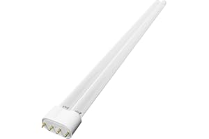 COCOMIA UVC Water Clarifier Bombilla de luz de Tubo de Bombilla Compacto para Acuario UV esterilizador de la lámpara, zócalo 2G11 18W