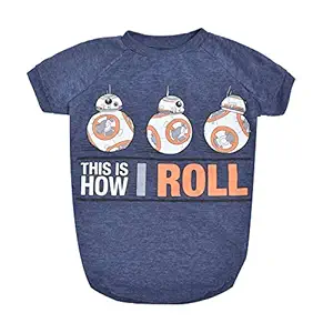 Star Wars This Is How I Roll Dog Tee | Star Wars Dog Shirt for Small Dogs | Small