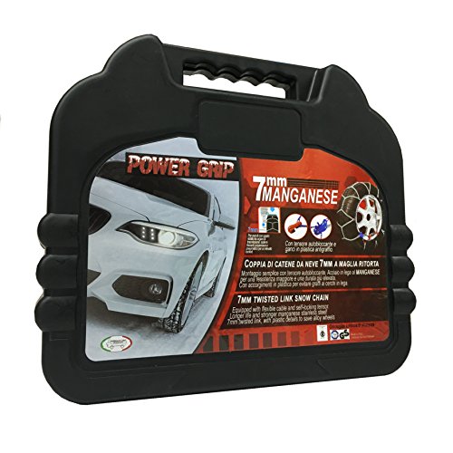 Power Grip 07X095 - Catene da Neve 7mm Omologate, Misura 095