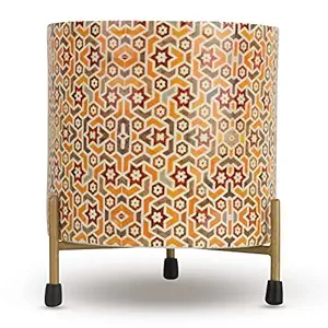 Vudy Plant Stand Mid Century Modern Pot Stand Indoor Stand & Pot, Flower Pot Holder Plants Display pots Stand (Plants not Included) (Multicolor(Design2))