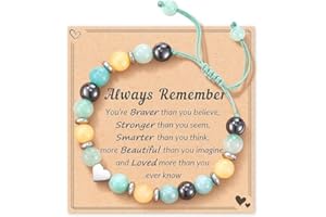 VESMIGA Healing Friendship Bracelets - Birthday/Meditation Relax/Friendship/Inspirational/Good Luck/Thinking of You/Get Well Soon Gifts Presents for Women Lady Teen Girls