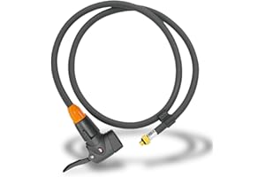 SKS GERMANY Chambre à air avec tête multivalve pour pompe à vélo de course Noir 1170 x 11 mm